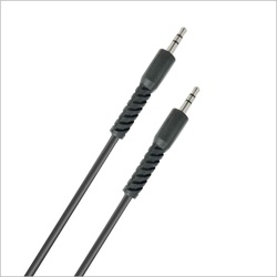 Portronics Konnect Aux 4 1.5 Metres High Quality 3.5mm Aux Cable (Black)